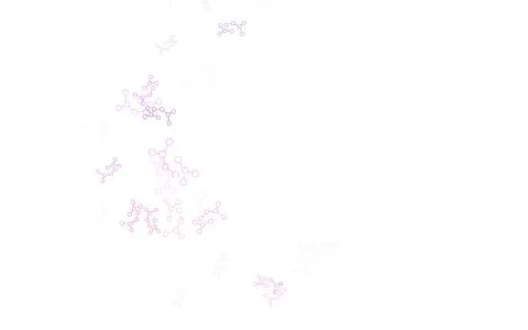 Light Pink, Yellow vector texture with artificial intelligence concept. Stock Illustration