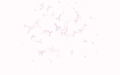 Light Pink, Yellow vector texture with artificial intelligence concept. 스톡 일러스트