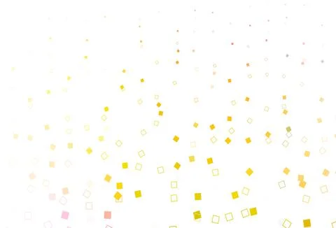 Light Pink, Yellow vector texture with rectangular style. Stock Illustration