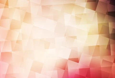 Light Pink, Yellow vector texture in rectangular style. Illustrazione stock