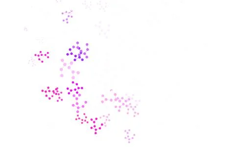 Light Pink, Yellow vector texture with artificial intelligence concept. Stock Illustration
