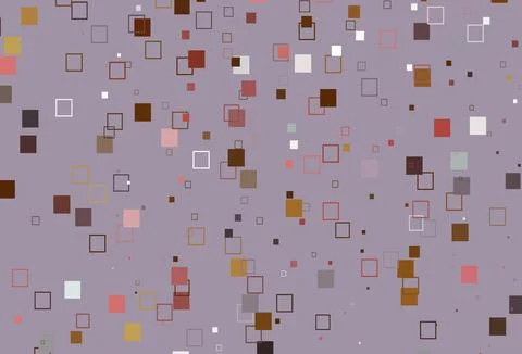 Light Pink, Yellow vector texture with rectangular style. Illustrazione stock