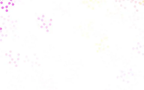 Light Pink, Yellow vector texture with artificial intelligence concept. Illustrazione stock