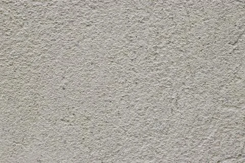 Light plastered wall texture, rough concrete surface Stock Photos