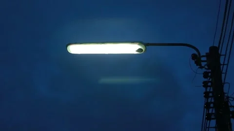 Light pole Stock Footage 147321303