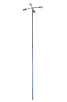 Light pole isolated Stock Photos
