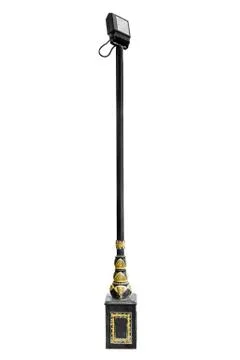 Light pole isolated Stock Photos