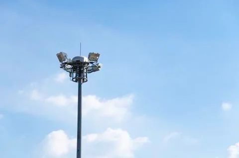 Light pole Stock Photos