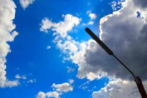 Light pole Stock Photos