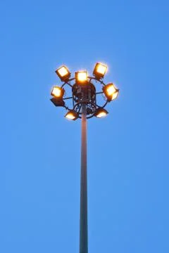 Light pole Stock Photos