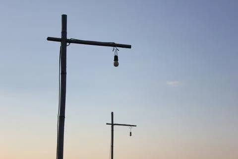 Light pole Stock Photos