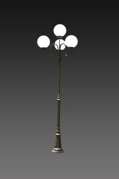 Light poles Stock Photos