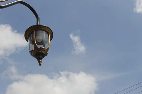 Light poles Stock Photos