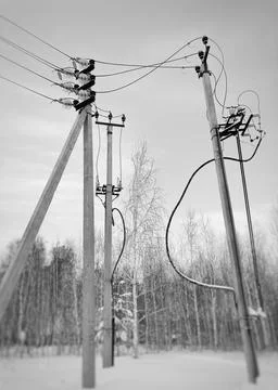 Light poles Stock Photos