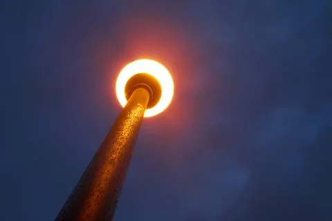 Light pollution Fotos Stock