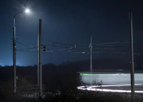 Light pollution Stock Photos