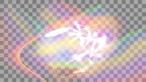 Light, prism, flare, overlay, refraction 스톡 일러스트