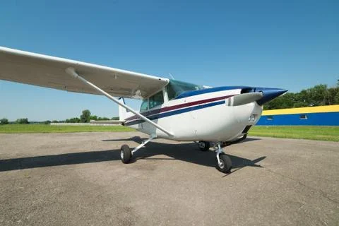 Light private plane Stock Photos