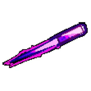 Light projectile game pixel art vector illustration Stock Illustration
