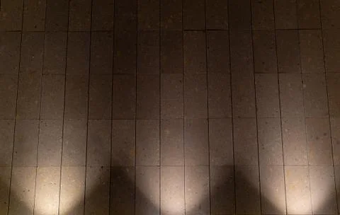 Light projection on a wall Stock Photos