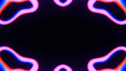 Light Purple Abstract Psychedelic Pattern Background VJ Loop in 4K Stock Footage 344096920