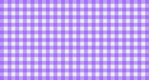 Light Purple and White Gingham Check Pattern Stock Illustration