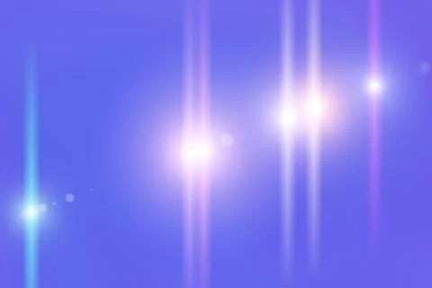 Light on a purple background Illustrazione stock