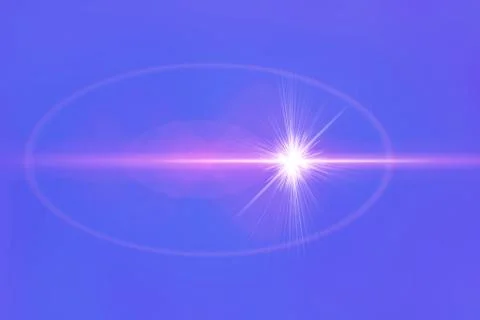 Light on a purple background Stock Illustration