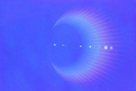 Light on a purple background Stock Illustration