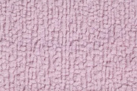 Light purple fluffy background of soft, fleecy cloth. Texture of textile clos Stock Photos
