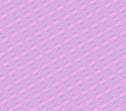 Light purple galaxy minimalist repeatable contour surface pattern in candy pink, Stock Illustration