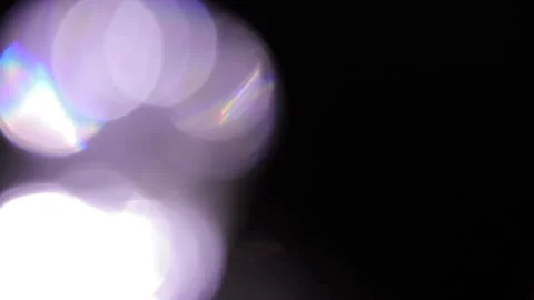 Light, purple, left side, Bokeh, Black background, light, 스톡 동영상 320172139
