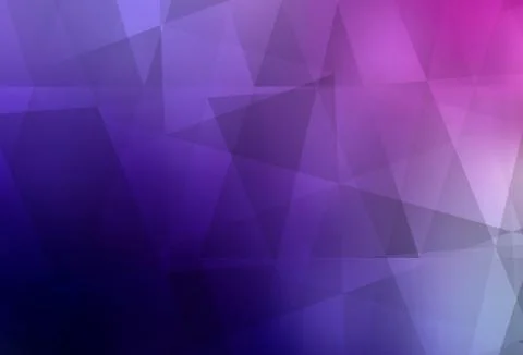 Light Purple, Pink vector abstract mosaic pattern. Stock Illustration