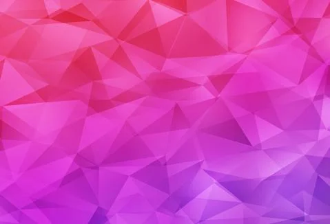 Light Purple, Pink vector abstract polygonal pattern. Illustrazione stock