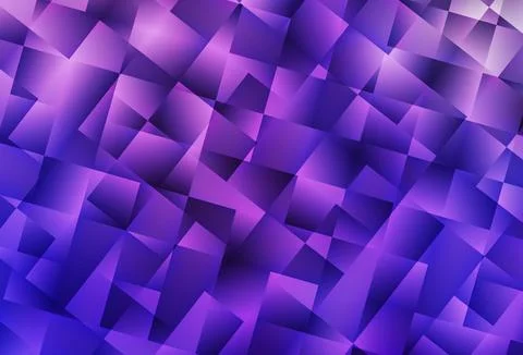 Light Purple, Pink vector abstract polygonal pattern. Illustrazione stock
