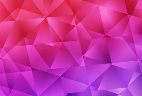 Light Purple, Pink vector abstract mosaic pattern. Illustrazione stock