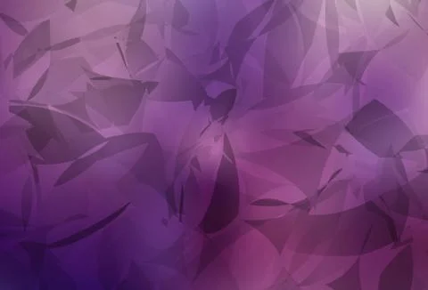 Light Purple, Pink vector backdrop with polygonal shapes. Stock Illustration