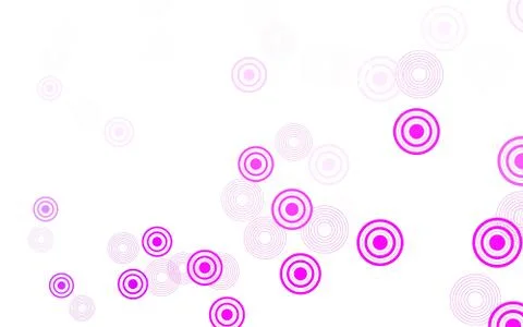 Light Purple, Pink vector backdrop with dots. 스톡 일러스트