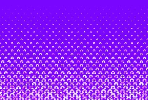 Light Purple, Pink vector backdrop with rainbows, clouds. イラスト素材