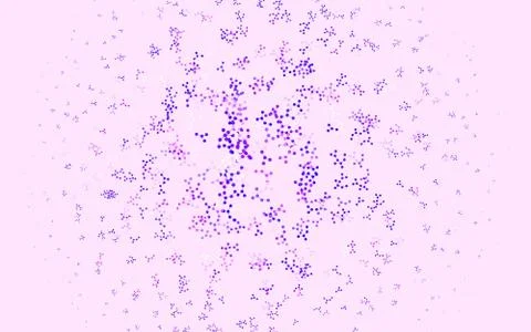 Light Purple, Pink vector backdrop with artificial intelligence data. Stock Illustration