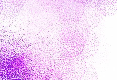 Light Purple, Pink vector backdrop with dots. Stockillustratie