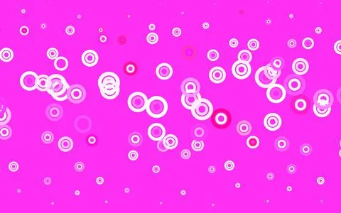Light Purple, Pink vector backdrop with dots. Stock Illustration