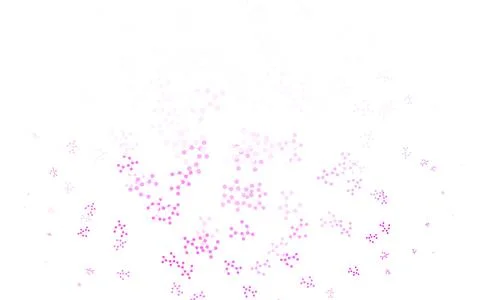 Light Purple, Pink vector backdrop with artificial intelligence data. Stock Illustration