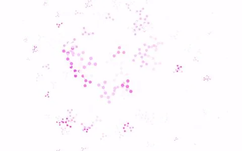 Light Purple, Pink vector backdrop with artificial intelligence data. 스톡 일러스트