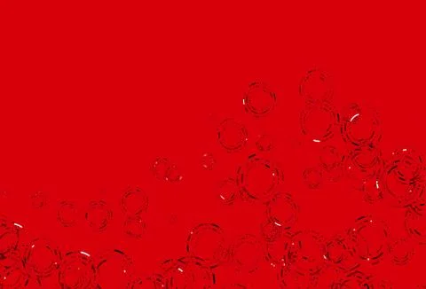 Light Purple, Pink vector background with bubbles. Stock Illustration