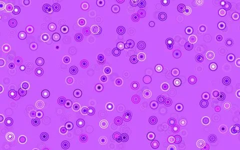 Light Purple, Pink vector background with spots. Stock Illustration