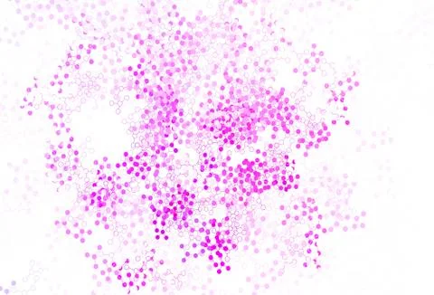 Light Purple, Pink vector background with forms of artificial intelligence. 스톡 일러스트