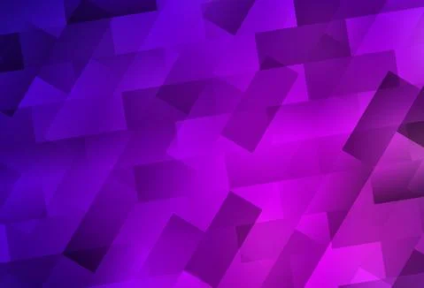 Light Purple, Pink vector background in polygonal style. Stock Illustration