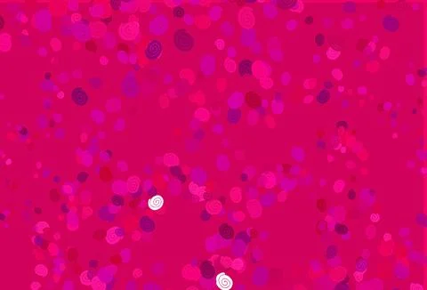 Light Purple, Pink vector background with abstract lines. Stockillustratie