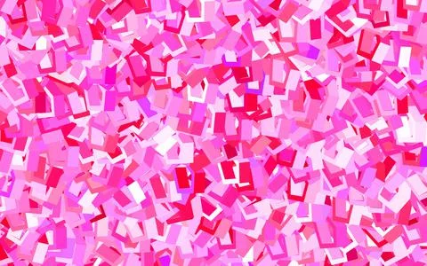 Light Purple, Pink vector background with hexagons. Illustrazione stock